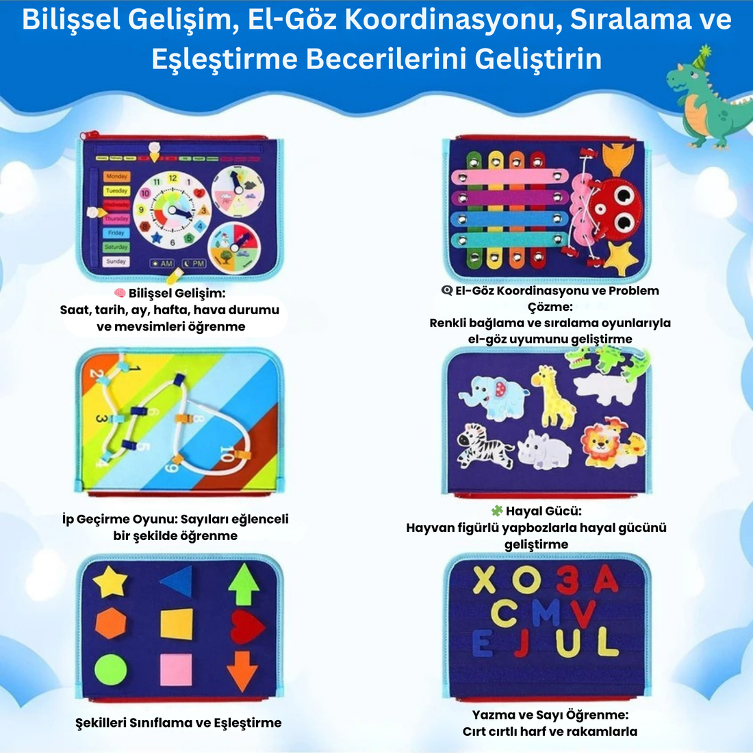 Montessori Eğitim Panosu