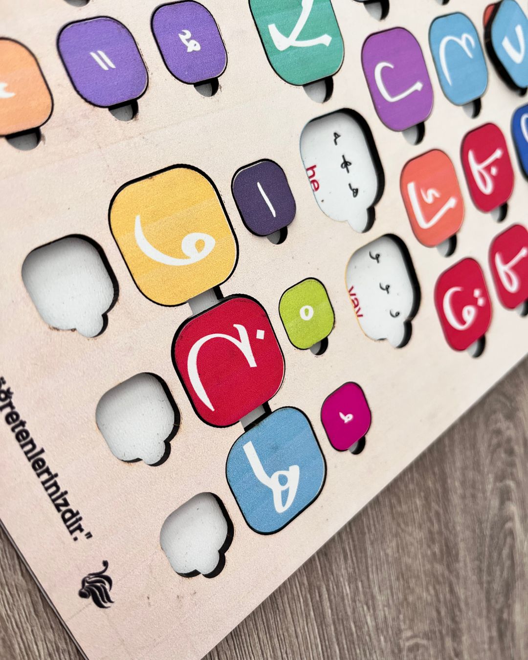 Ahşap Elif Ba Minik Ellers ™