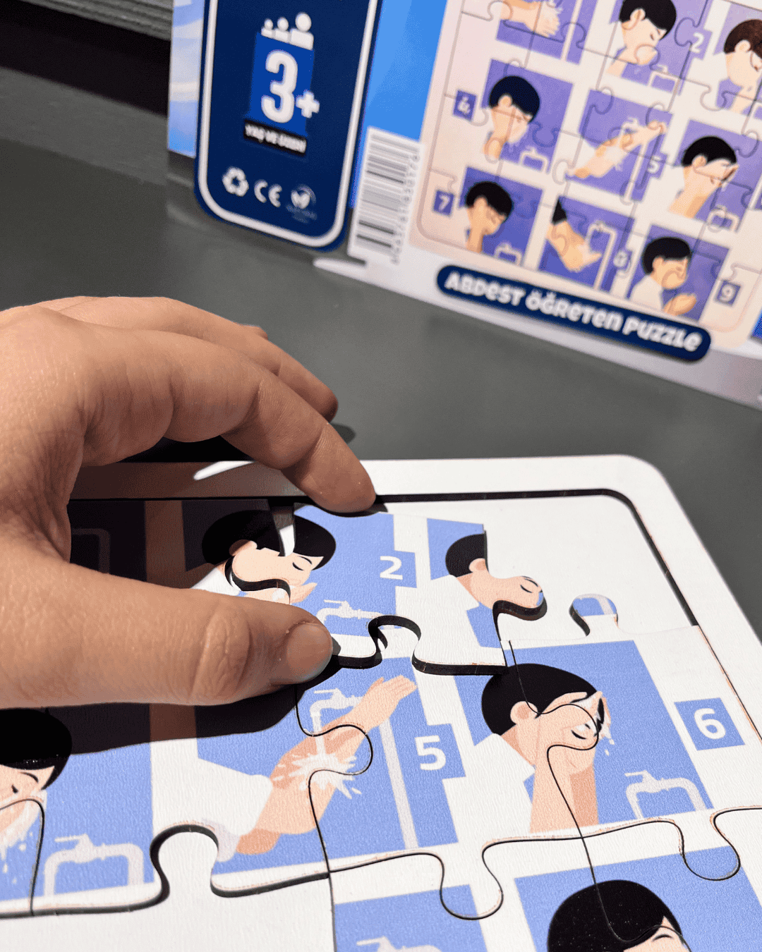 Abdest Öğreten Puzzle Minik Ellers™