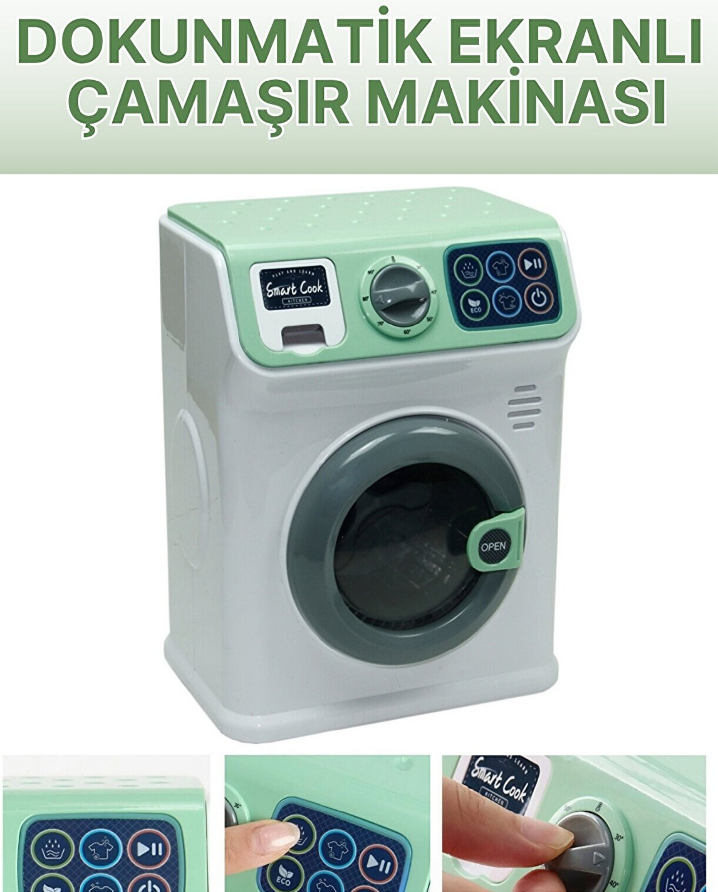 Dokunmatik Ekranlı Çamaşır Makinesi