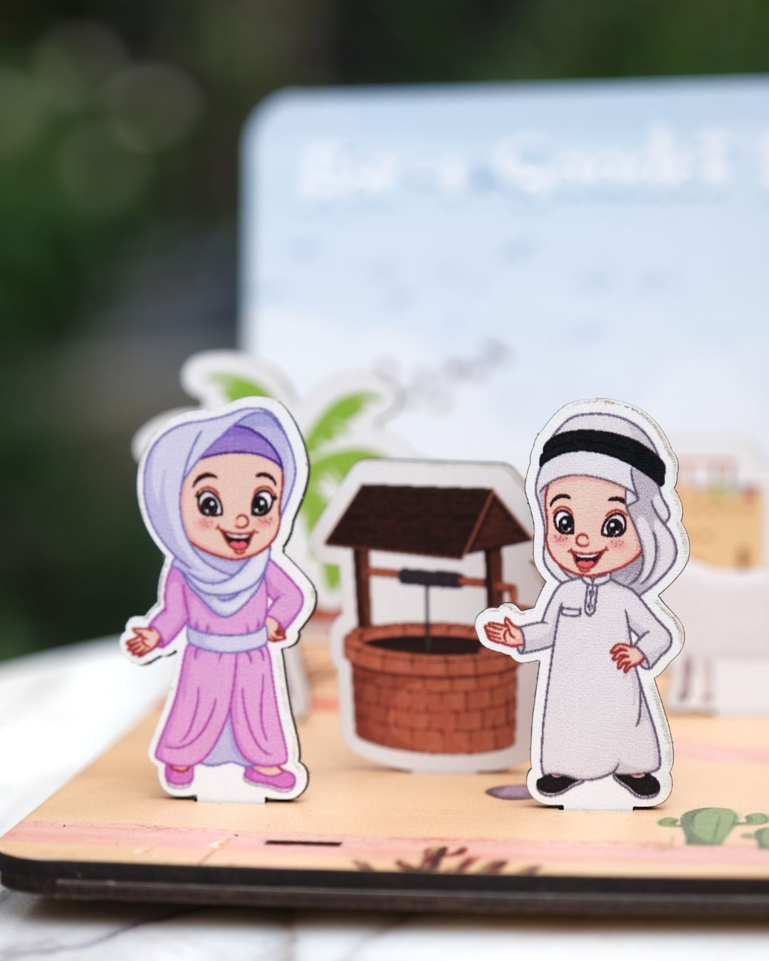 Asrı Saadet Köyü Eğitici Dini Ahşap Oyun Seti Minik Ellers™