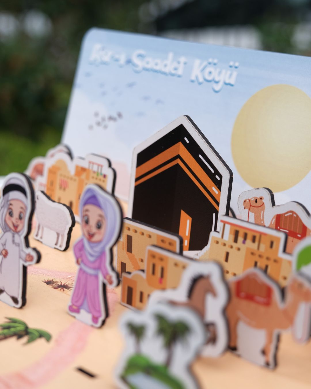 Asrı Saadet Köyü Eğitici Dini Ahşap Oyun Seti Minik Ellers™