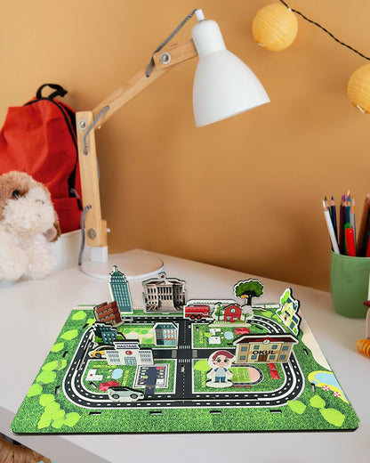 Eğitici Ahşap Şehir Kurma Oyunu Benim Şehrim Minik Eller ™