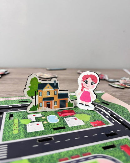 Eğitici Ahşap Şehir Kurma Oyunu Benim Şehrim Minik Eller ™