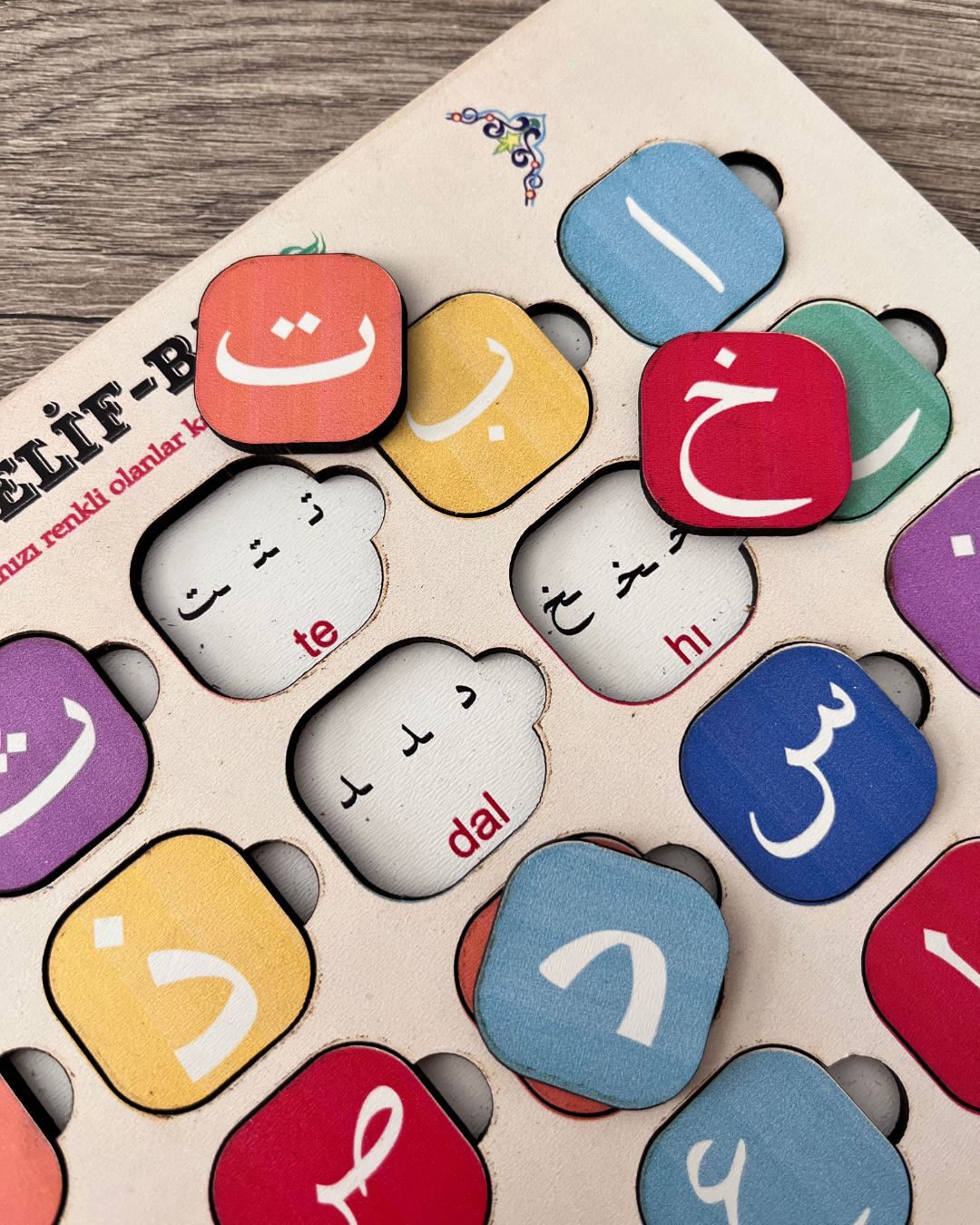 Ahşap Elif Ba Minik Ellers ™