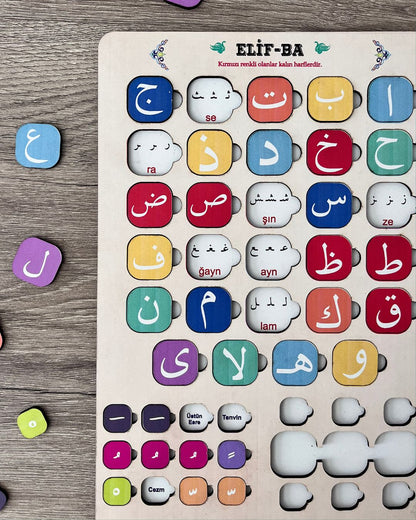 Ahşap Elif Ba Minik Ellers ™