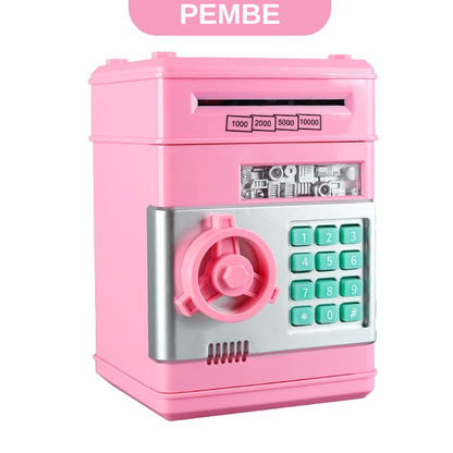 Şifreli Otomatik Kağıt Para Alan ATM Kasa Kumbara