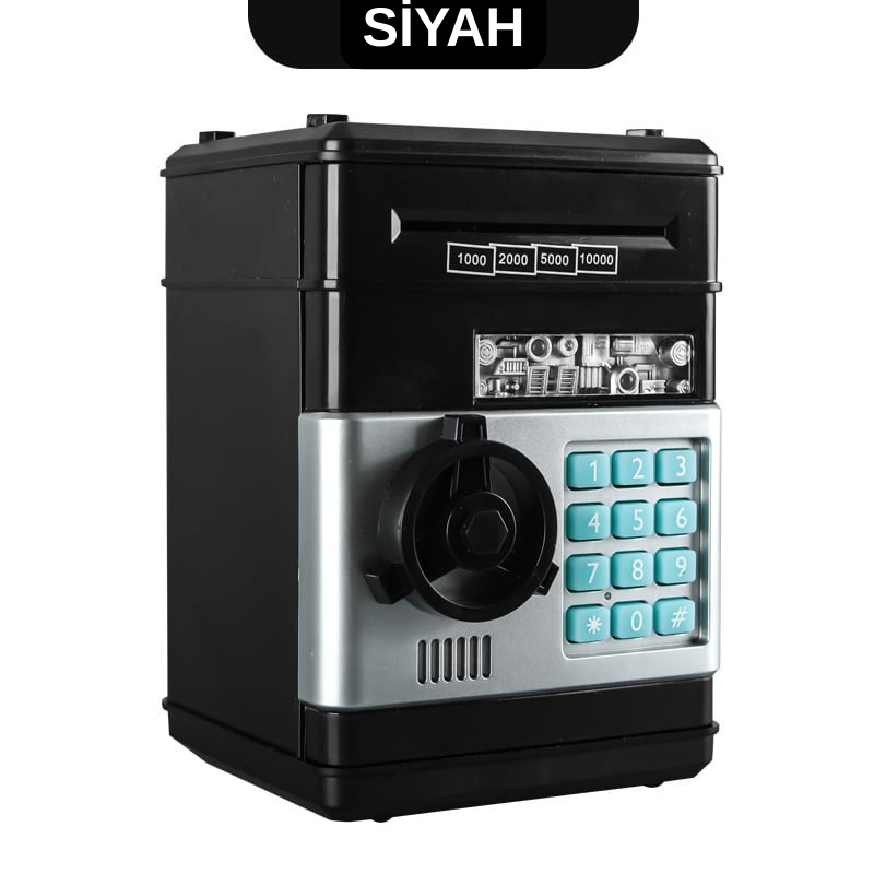 Şifreli Otomatik Kağıt Para Alan ATM Kasa Kumbara