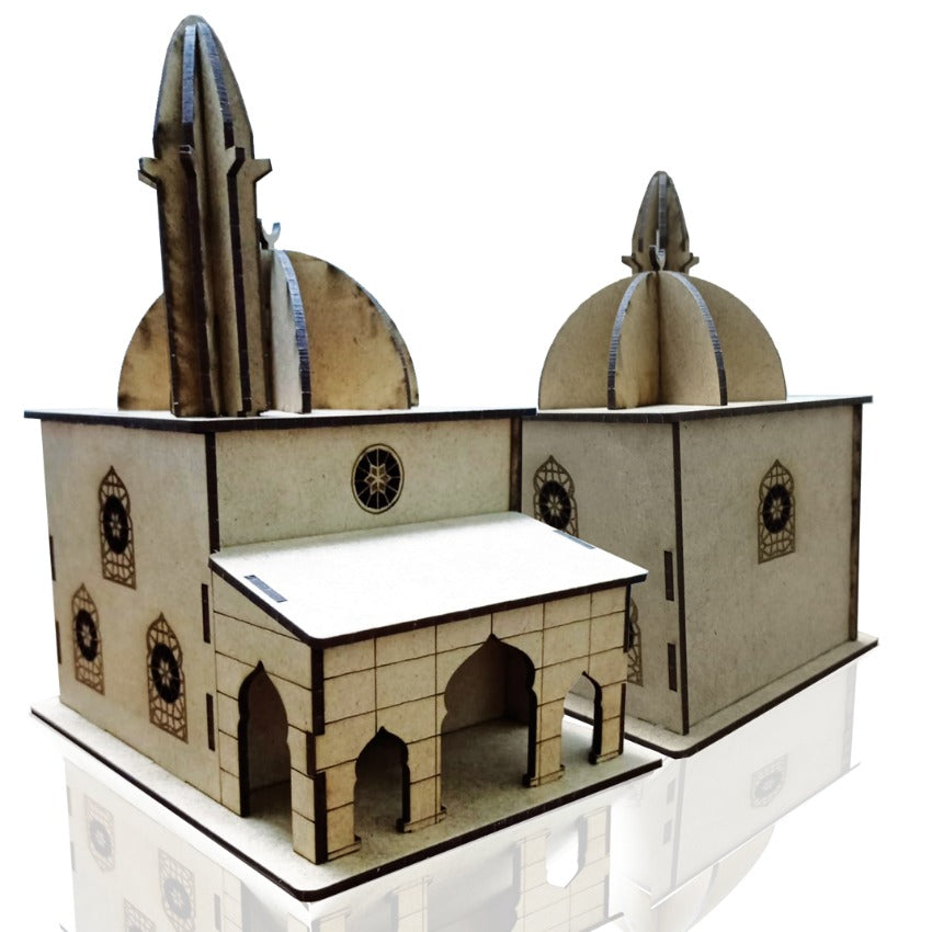 Boyanabilir Ahşap Demonte Cami Maketi Minik Ellers™