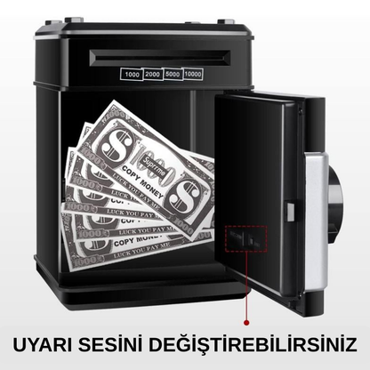 Şifreli Otomatik Kağıt Para Alan ATM Kasa Kumbara